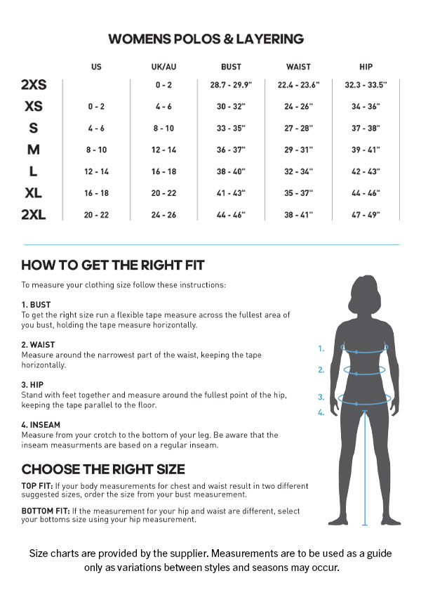 adidas originals-shirts-womens size chart